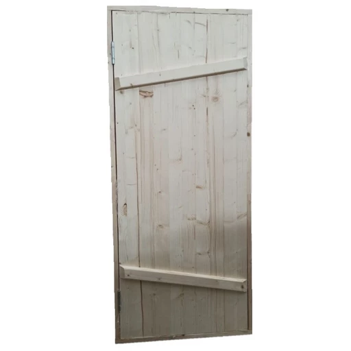 Дверь 40*800*1700 хвоя банная коробка на клиньях